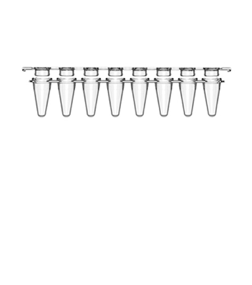 Tubo de PCR de 8 tiras